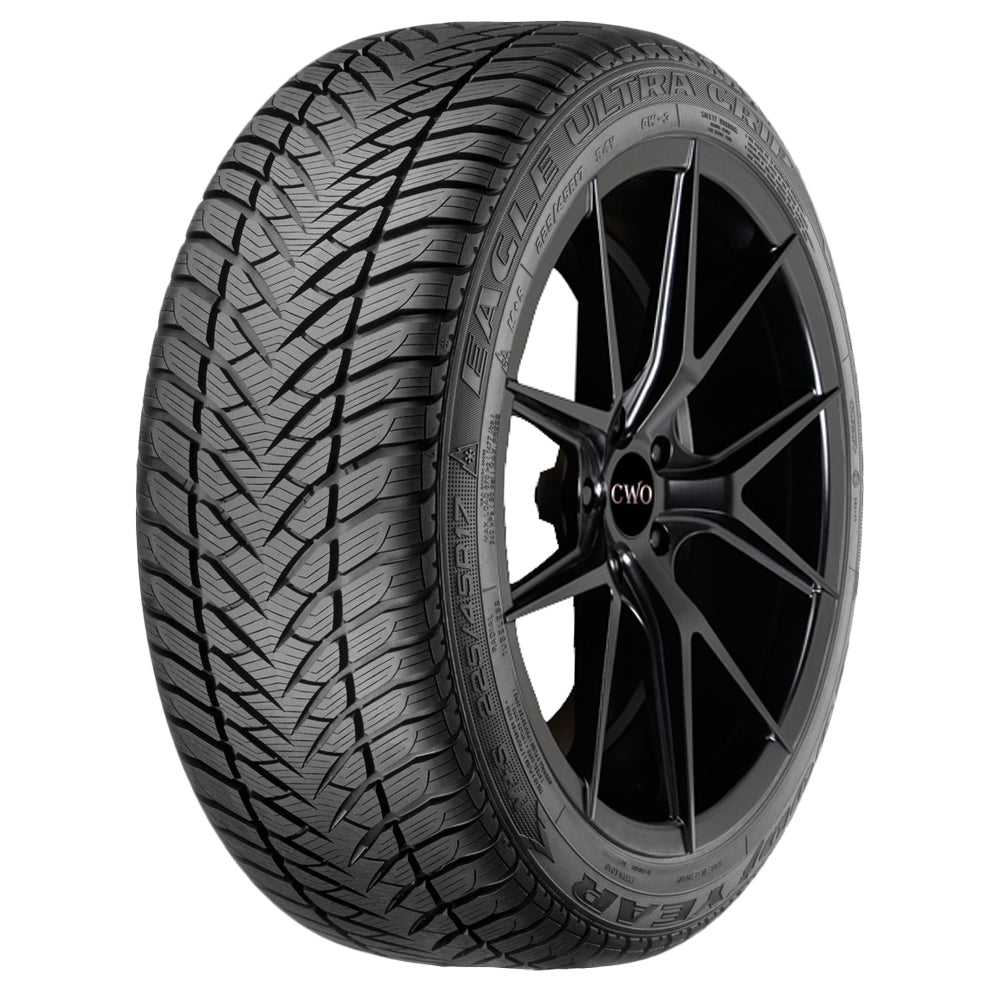 Goodyear Eagle Ultra Grip GW3 Snow P235/55R17 Tire - Front Tread Profile View