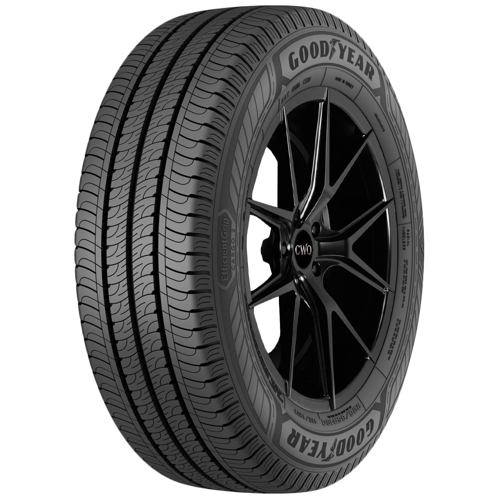 Goodyear Efficient Grip Cargo 2 195/75R16 Tire - Front Tread Profile View