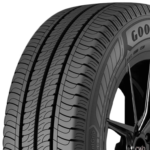 Goodyear Efficient Grip Cargo 2 195/75R16 Tire - Three-Quarter Tread & Sidewall Angle View