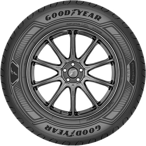 Goodyear Efficient Grip 2 SUV 215/70R16 Tire - Sidewall & Rim Protector Detail