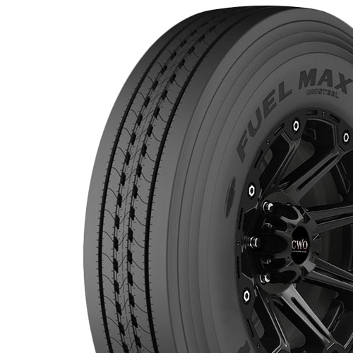 Goodyear Fuelmax RSA 225/70R19.5 Tire - Three-Quarter Tread & Sidewall Angle View