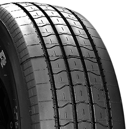 Goodyear G614 RST HWY LT235/85R16 Tire - Three-Quarter Tread & Sidewall Angle View