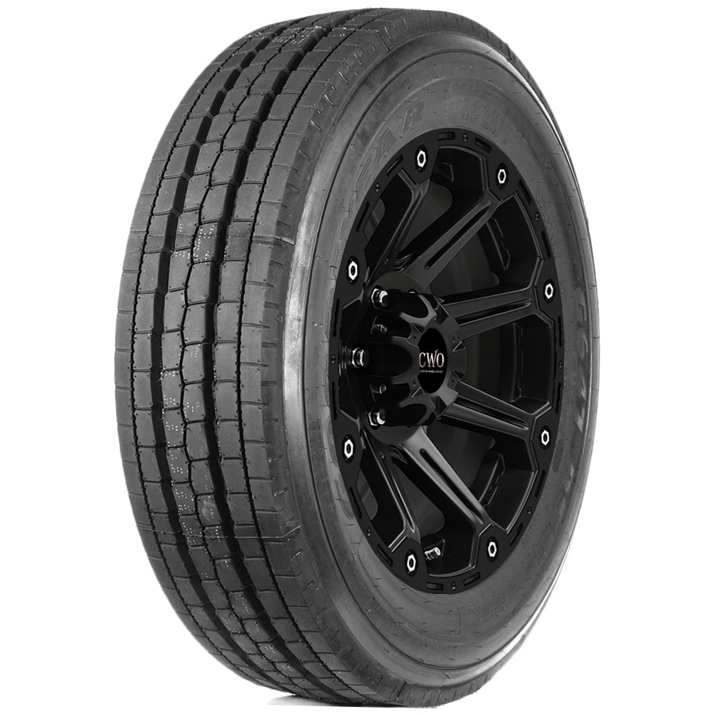 Goodyear G647 RSS HWY 8R19.5 Tire - Front Tread Profile View