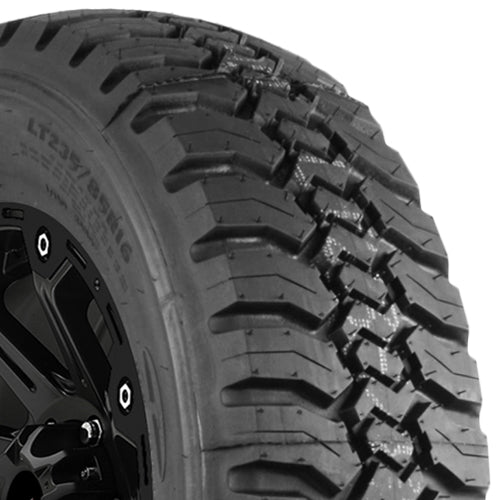 Goodyear G971 SS Drive LT235/85R16 Tire - Three-Quarter Tread & Sidewall Angle View