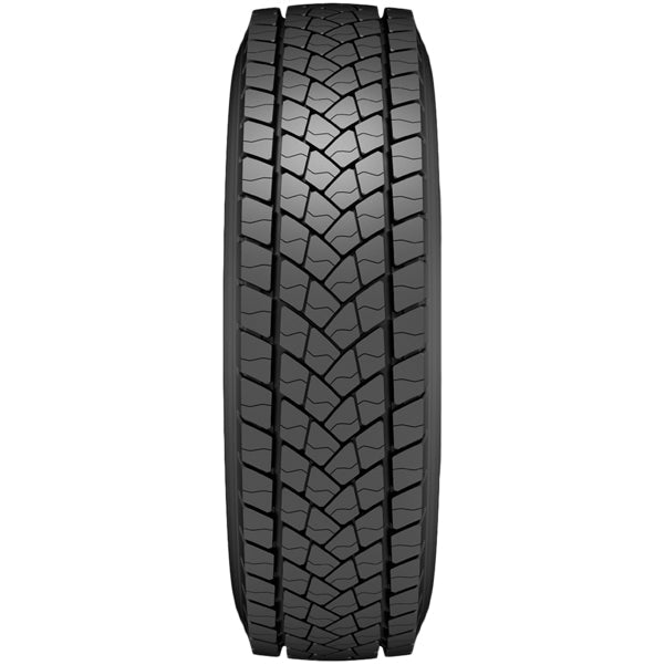 Goodyear Kmax D 265/70R19.5 Tire - Tread Grooves & Siping Detail