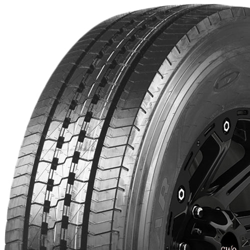 Goodyear Kmax S 205/75R17.5 Tire - Three-Quarter Tread & Sidewall Angle View