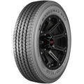 Goodyear RangeMax RSA 245/70R19.5 Tire - Front Tread Profile View