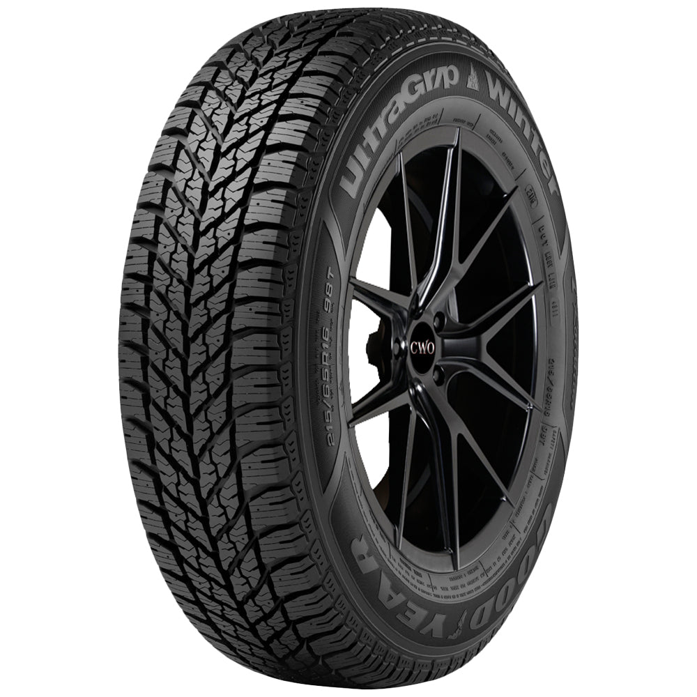 Goodyear Ultra Grip Winter 205/70R15 Tire - Front Tread Profile View