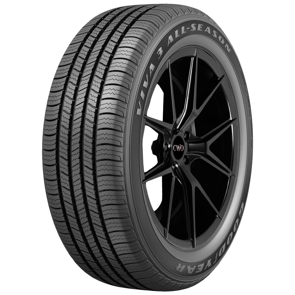 Goodyear Viva 3 All Season 245/50R20 Tire - Front Tread Profile View