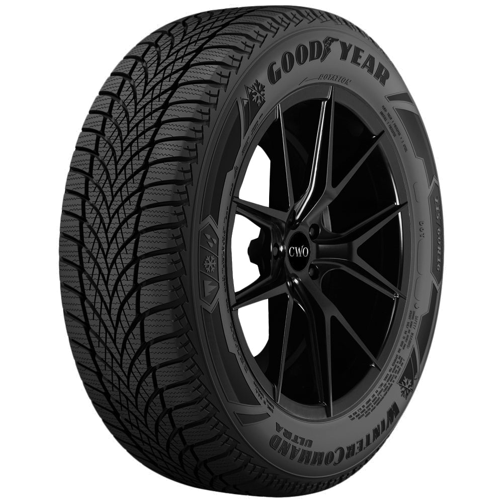Goodyear Winter Command Ultra 235/45R19 Tire - Front Tread Profile View