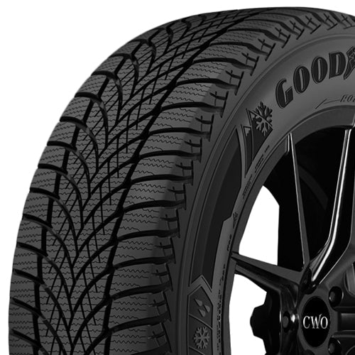 Goodyear Winter Command Ultra 225/50R18 Tire - Three-Quarter Tread & Sidewall Angle View
