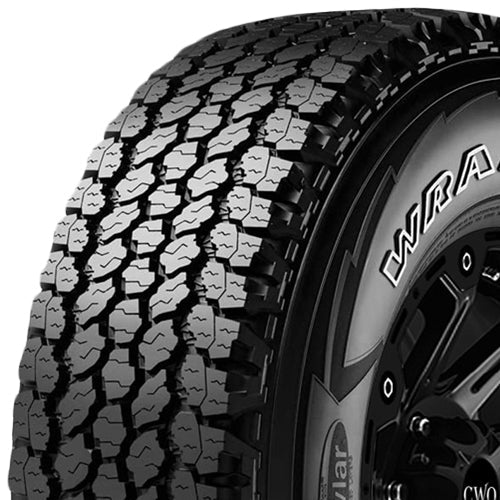 Goodyear Wrangler A/T Adventure LT275/65R18 Tire - Three-Quarter Tread & Sidewall Angle View