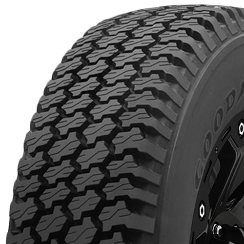 Goodyear Wrangler AT LT195/75R14 Tire - Three-Quarter Tread & Sidewall Angle View