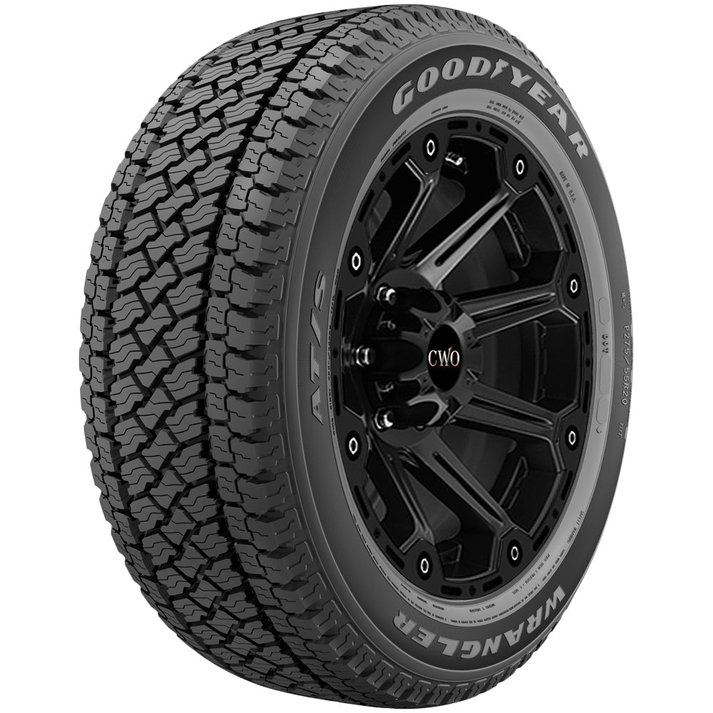Goodyear Wrangler AT/S P265/70R17 Tire - Front Tread Profile View