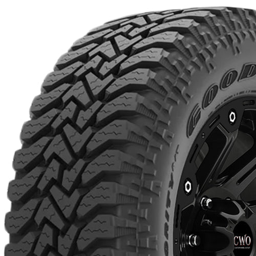 Goodyear Wrangler Authority A/T 275/60R20 Tire - Three-Quarter Tread & Sidewall Angle View