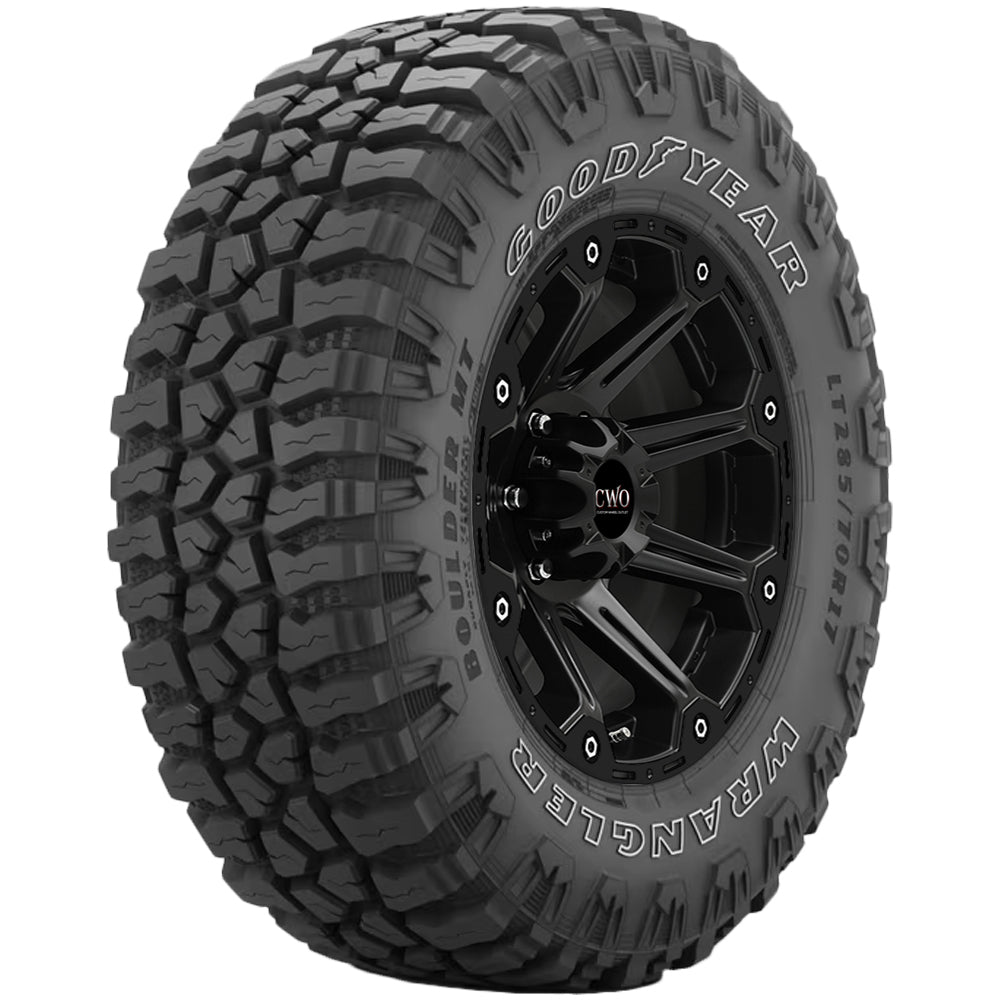 Goodyear Wrangler Boulder MT 35x12.50R17LT Tire - Front Tread Profile View