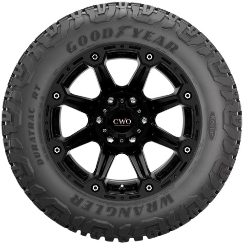 Goodyear Wrangler Duratrac RT LT265/65R17 Tire - Sidewall & Rim Protector Detail