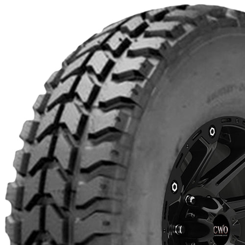 Goodyear Wrangler MT 37x12.50R16.5LT Tire - Three-Quarter Tread & Sidewall Angle View