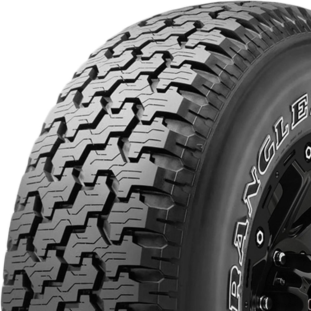 Goodyear Wrangler Radial P235/75R15 Tire - Three-Quarter Tread & Sidewall Angle View