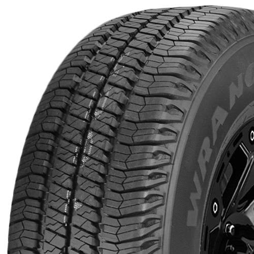 Goodyear Wrangler SR-A P255/75R17 Tire - Three-Quarter Tread & Sidewall Angle View