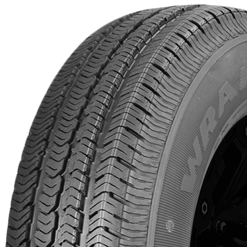Goodyear Wrangler ST P225/75R16 Tire - Three-Quarter Tread & Sidewall Angle View