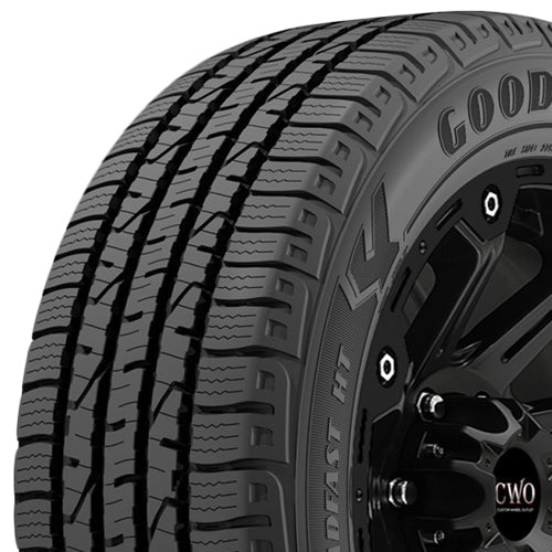 Goodyear Wrangler Steadfast HT 225/60R17 Tire - Three-Quarter Tread & Sidewall Angle View