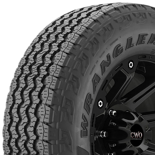Goodyear Wrangler Territory AT/S 255/65R18 Tire - Three-Quarter Tread & Sidewall Angle View