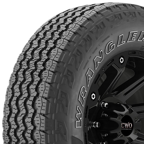 Goodyear Wrangler Territory AT/S 255/65R18 Tire - Three-Quarter Tread & Sidewall Angle View
