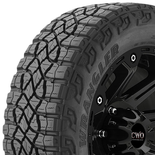 Goodyear Wrangler Territory MT LT275/70R18 Tire - Three-Quarter Tread & Sidewall Angle View
