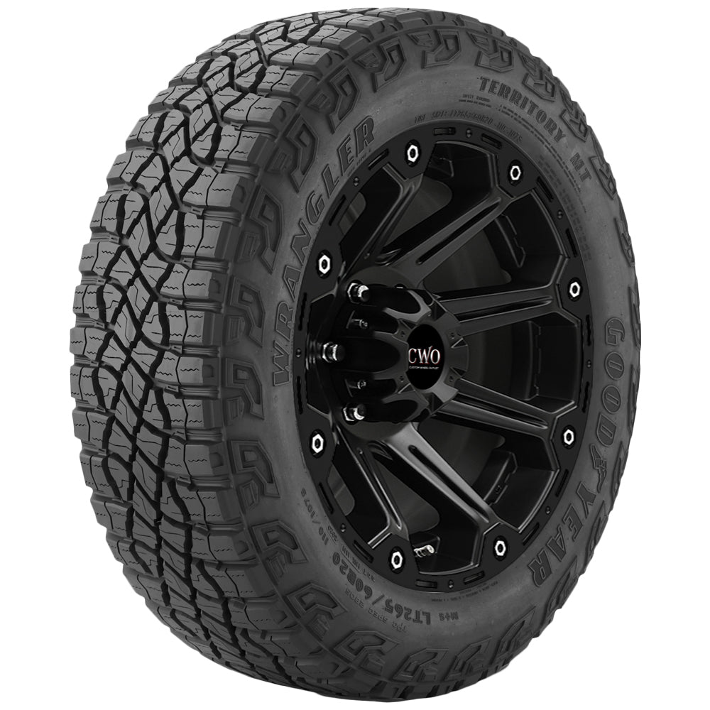 Goodyear Wrangler Territory MT LT275/65R18 Tire - Front Tread Profile View