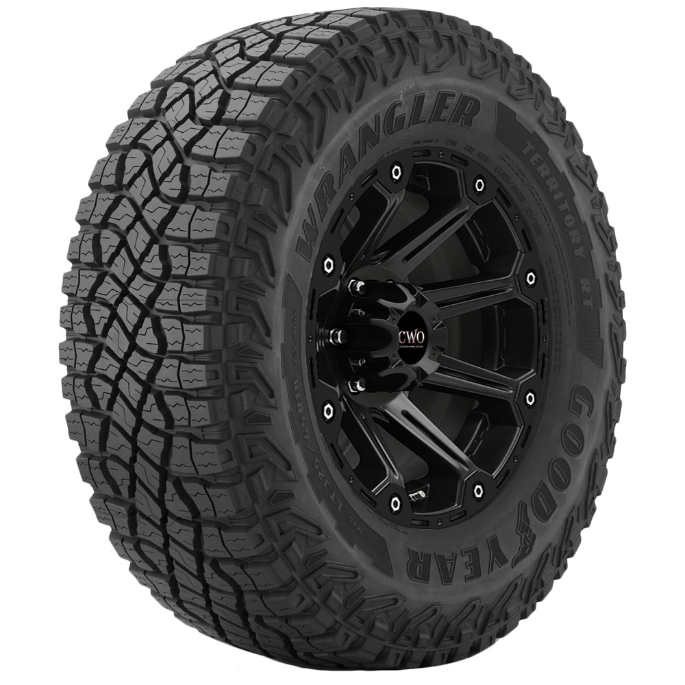 Goodyear Wrangler Territory RT 265/70R18 Tire - Front Tread Profile View