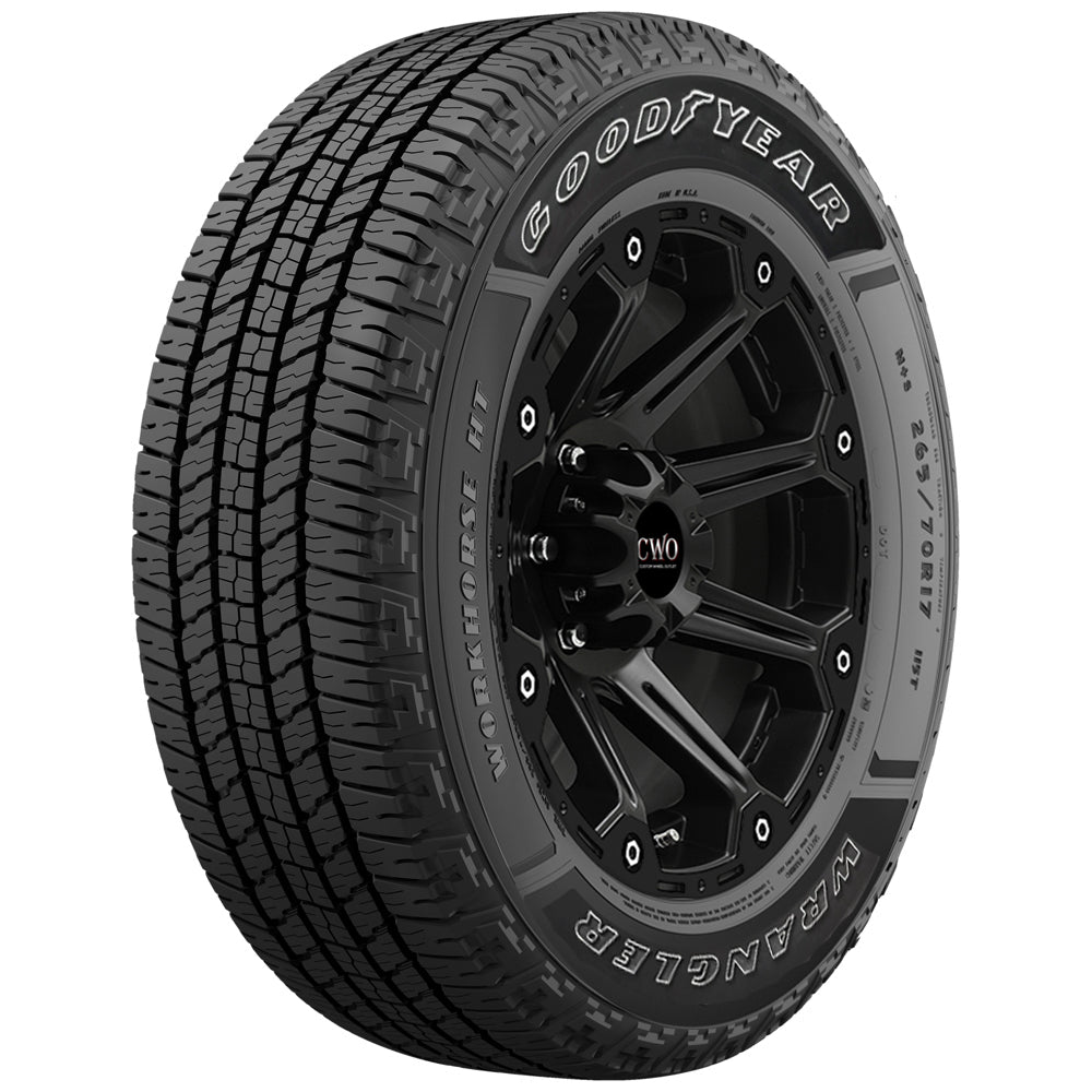 Goodyear Wrangler Workhorse HT LT265/75R16 Tire - Front Tread Profile View