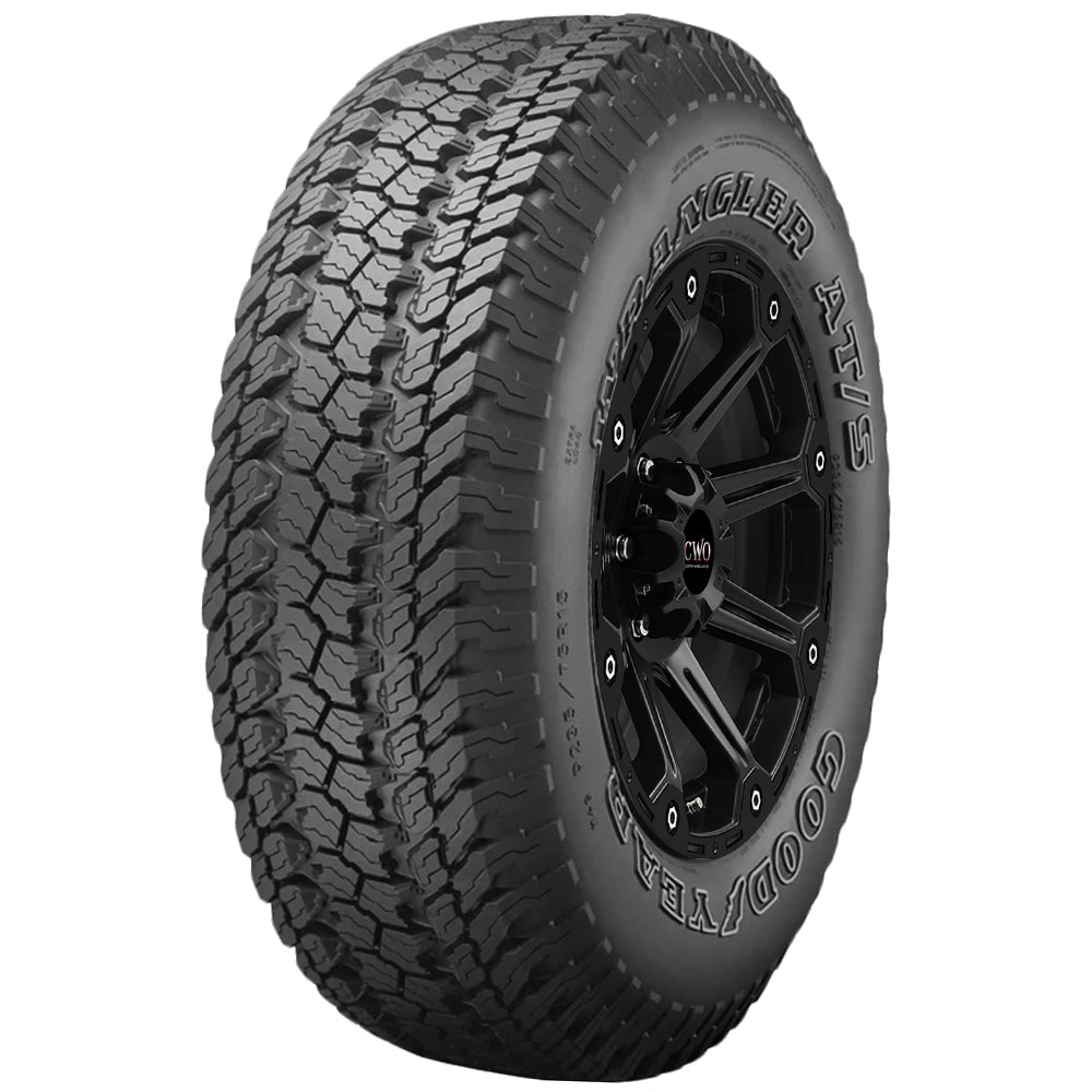 Goodyear Wrangler AT/S P265/70R17 Tire - Front Tread Profile View