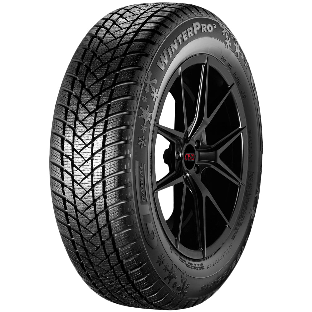 GT Radial WinterPro2 195/60R16 Tire - Front Tread Profile View