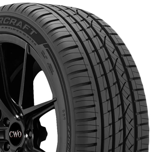 Mastercraft Avenger 255/45ZR20 Tire - Three-Quarter Tread & Sidewall Angle View