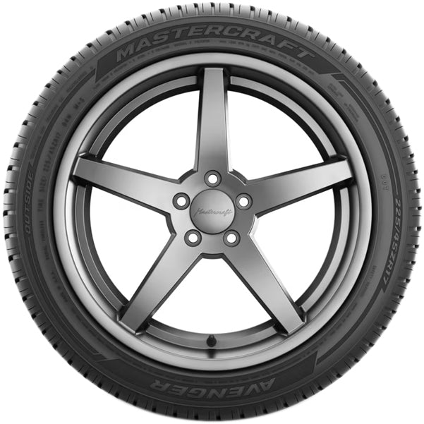 Mastercraft Avenger 235/45ZR17 Tire - Sidewall & Rim Protector Detail