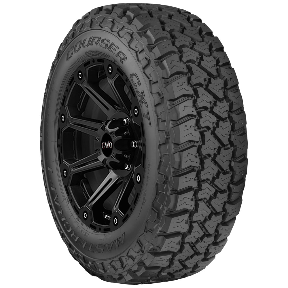 Mastercraft Courser CXT LT295/70R18 Tire - Front Tread Profile View