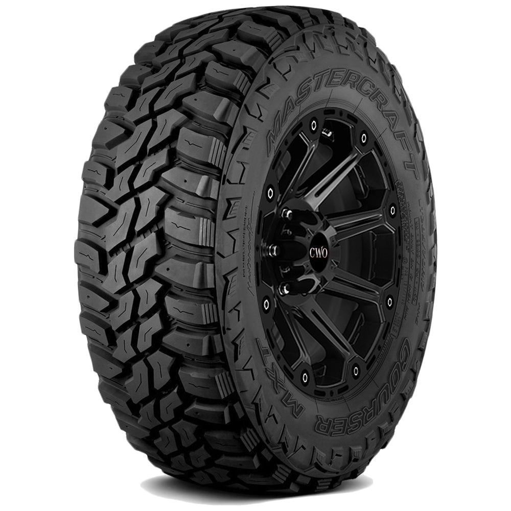 Mastercraft Courser MXT LT295/55R20 Tire - Front Tread Profile View