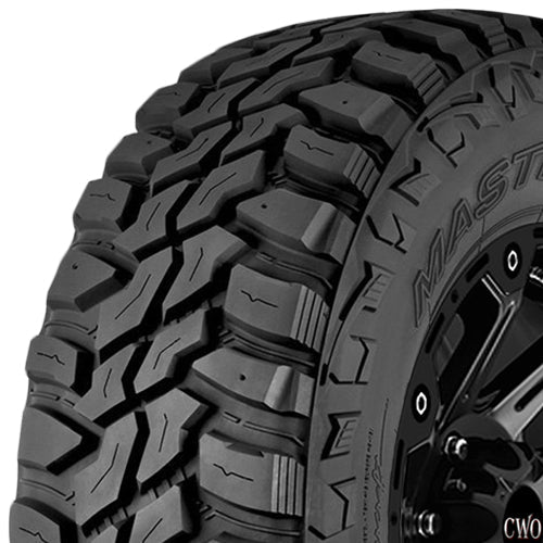 Mastercraft Courser MXT LT295/70R18 Tire - Three-Quarter Tread & Sidewall Angle View