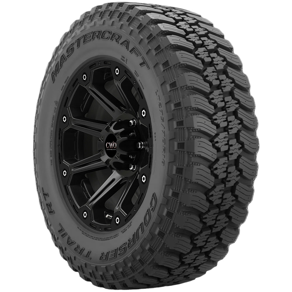 Mastercraft Courser Trail RT LT285/70R17 Tire - Front Tread Profile View