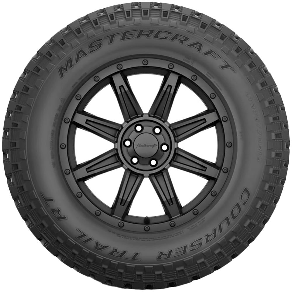 Mastercraft Courser Trail RT LT245/70R17 Tire - Sidewall & Rim Protector Detail