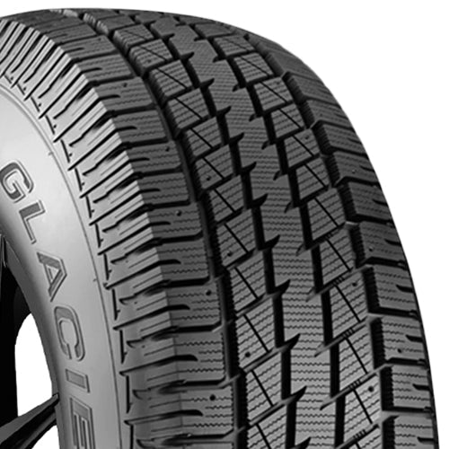 Mastercraft Glacier MSR LT225/75R16 Tire - Three-Quarter Tread & Sidewall Angle View