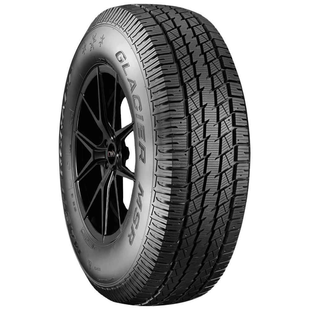 Mastercraft Glacier MSR 255/70R17 Tire - Front Tread Profile View