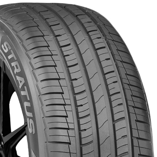 Mastercraft Stratus AS 185/60R15 Tire - Three-Quarter Tread & Sidewall Angle View