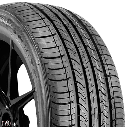 Nexen CP672 215/40R18 Tire - Three-Quarter Tread & Sidewall Angle View