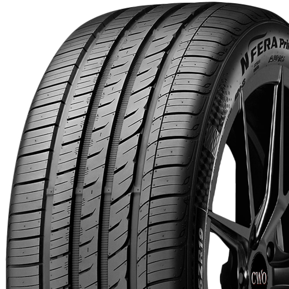 Nexen N'Fera Primus A/S T1 235/60R18 Tire - Three-Quarter Tread & Sidewall Angle View
