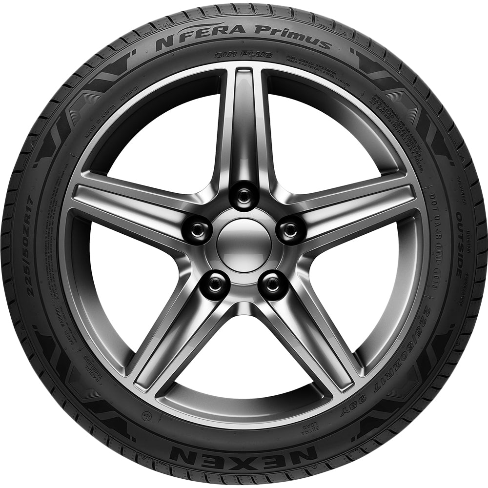 Nexen N'Fera Primus A/S T1 235/60R18 Tire - Sidewall & Rim Protector Detail