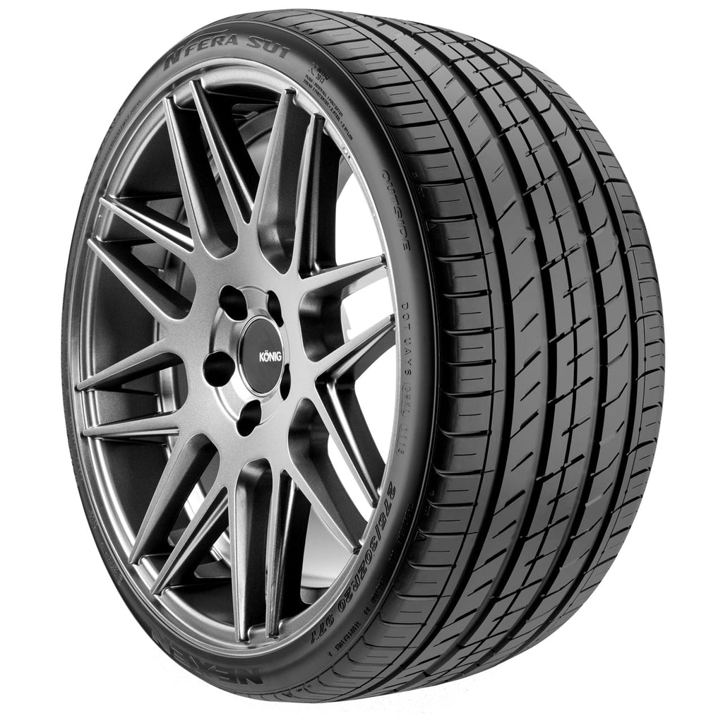 Nexen N Fera SU1 225/35R20 Tire - Tread Grooves & Siping Detail