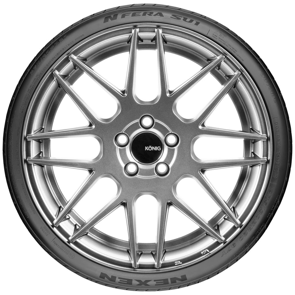 Nexen N Fera SU1 235/30R22 Tire - Sidewall & Rim Protector Detail