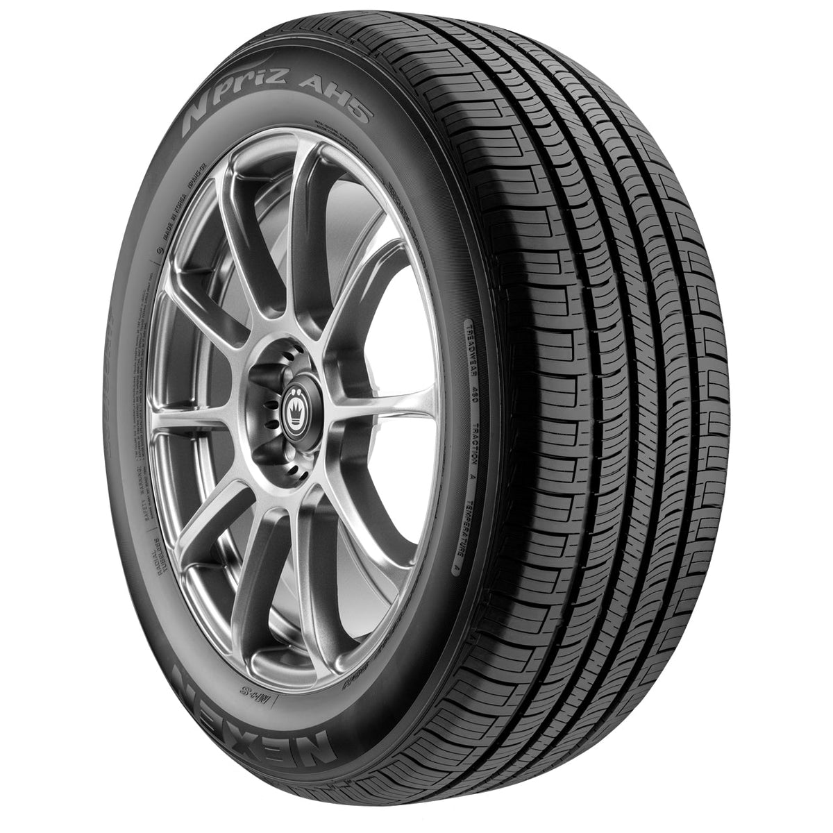 Nexen N Priz AH5 175/65R15 Tire - Tread Grooves & Siping Detail